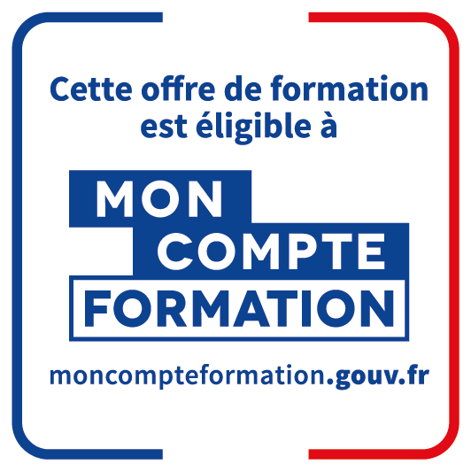 Cette offre de formation est éligible à Mon Compte Formation