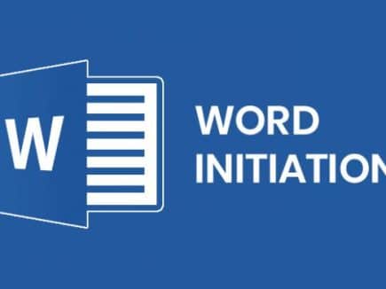 Word – Initiation